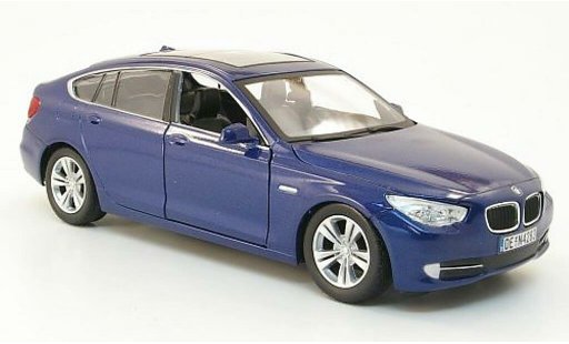 Bmw 550 F07 1/24 Motormax i Gran Turismo bleu miniature