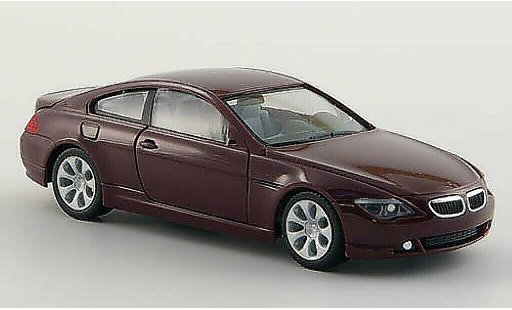 Bmw 650 E63 1/87 Herpa Coupe rouge 2004 miniature