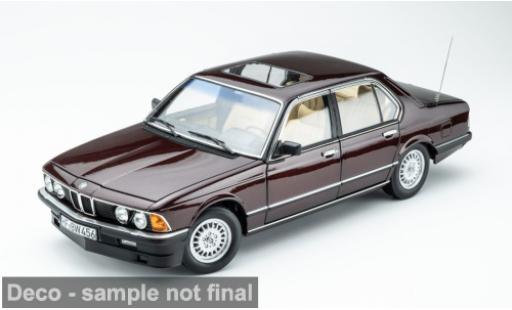 Bmw 745 1/18 Touring i E23 rouge 1984 1:18 miniature
