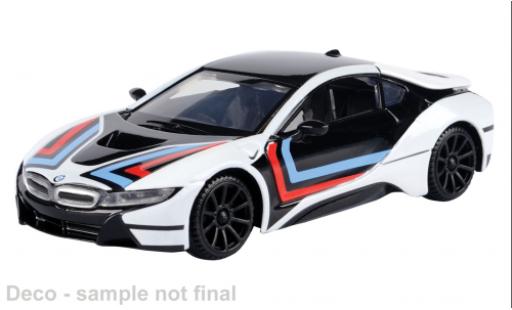 Bmw i8 1/43 Motormax blanche/Dekor 1:43 miniature