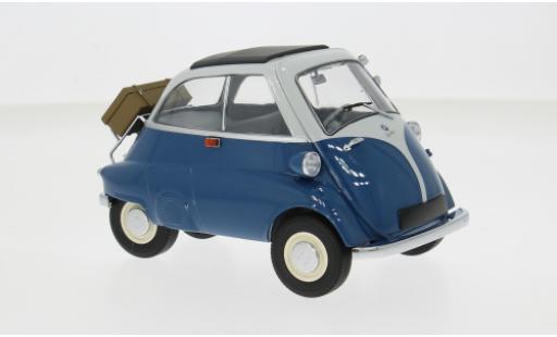 Bmw Isetta 1/18 Minichamps bleue/blanche 1955 1:18 miniature