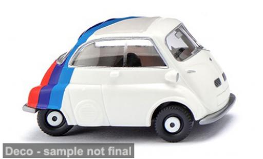 Bmw Isetta 1/87 Wiking blanche/Dekor 1955 1:87 miniature
