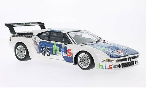Bmw M1 1980 1/18 Minichamps No.55 Cassani Racing Team Series miniature