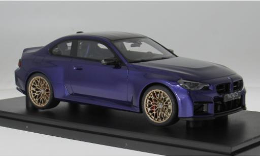 Bmw M2 1/18 GT Spirit CS bleue 2025 1:18
