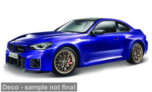 Bmw M2 1/43 Burago CS bleue 2026 1:43 Bburago miniature