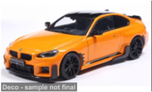Bmw M2 1/43 Solido (G87) orange/noire 2024 1:43 miniature