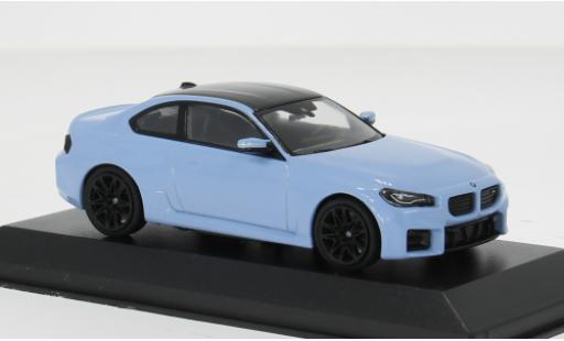 Bmw M2 1/43 Minichamps bleue 2023 1:43 miniature