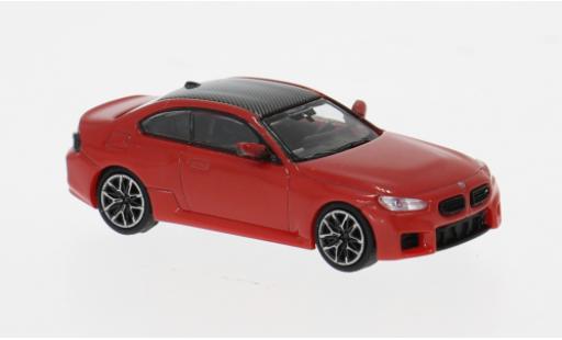 Bmw M2 1/87 Minichamps rouge 2023 1:87 miniature