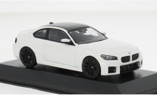 Bmw M2 1/43 Minichamps blanche 2023 1:43 miniature