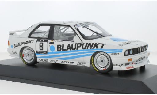 Bmw M3 1/18 Minichamps (E30) DTM 1988 Isert Blaupunkt #8 O.Manthey 1:18 miniature