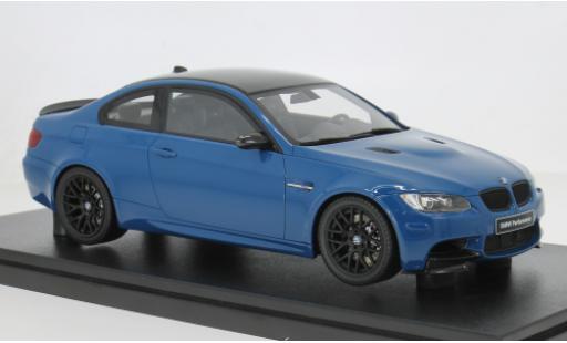 Bmw M3 1/18 GT Spirit E92 bleue 2007 1:18 miniature