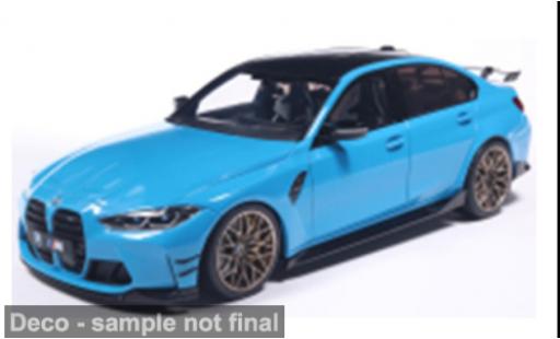 Bmw M3 1/18 Solido (G80) bleue/noire 1:18 miniature