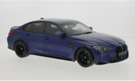 Bmw M3 1/18 Minichamps (G81) bleue 2024 1:18 miniature