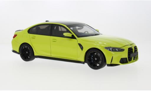 Bmw M3 1/18 Minichamps (G81) jaune 2024 1:18 miniature
