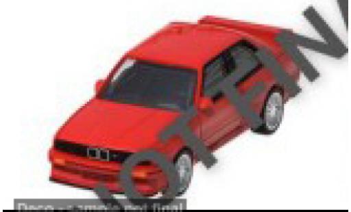 Bmw M3 1/64 Majorette rouge 1986 1:64 miniature