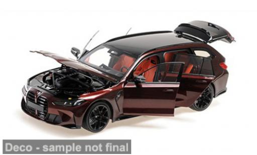 Bmw M3 1/18 Minichamps Touring rouge 2024 1:18 miniature