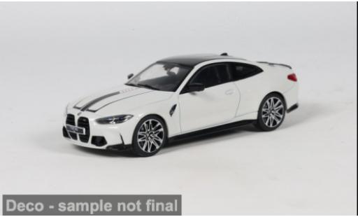 Miniature Bmw M4 Competition (G82) blanche 2023 1/43 Solido