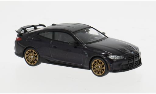 Bmw M4 1/64 Mini GT (G82) violette 2021 1:64 miniature