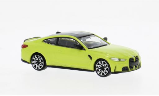 Bmw M4 1/87 Minichamps (G82) jaune 2020 1:87 miniature