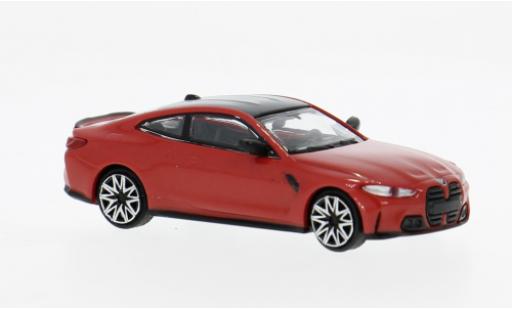 Bmw M4 1/87 Minichamps (G82) rouge 2020 1:87 miniature