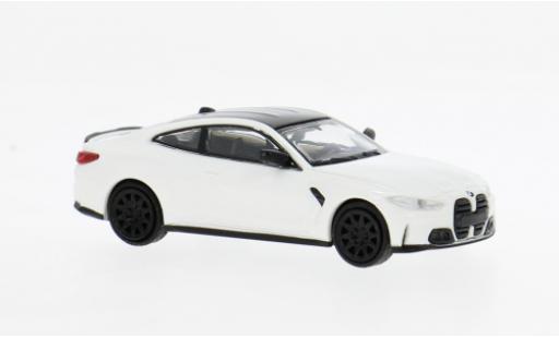 Bmw M4 1/87 Minichamps (G82) blanche 2020 1:87 miniature