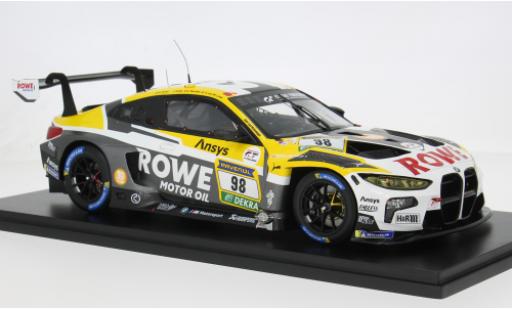 Bmw M4 1/18 Spark GT3 EVO 24h N&uuml;rburgring 2025 Rowe Racing #98 A.Farfus/J.Krohn 1:18 miniature
