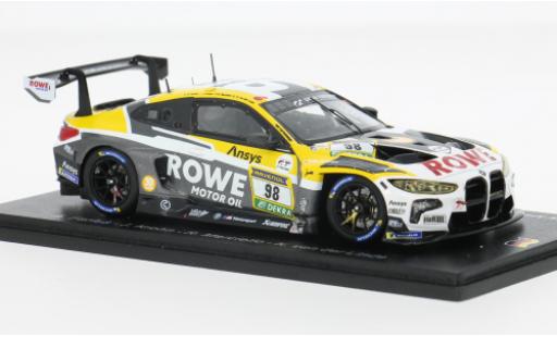Bmw M4 1/43 Spark GT3 EVO 24h Nürburgring 2025 Rowe Racing #98 A.Farfus/J.Krohn 1:43 miniature