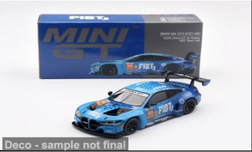 Bmw M4 1/64 Mini GT GT3 EVO China GT 2025 FIST Team AAI #90 1:64 miniature