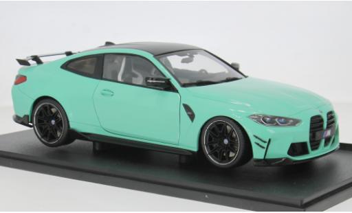 Bmw M4 1/18 Solido turquoise 1:18 miniature