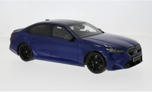 Bmw M5 1/18 Minichamps (G90) bleue 2024 1:18 miniature