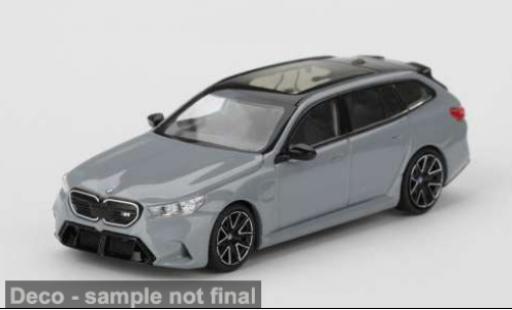 Bmw M5 1/64 Mini GT (G99) grise 2025 1:64 miniature