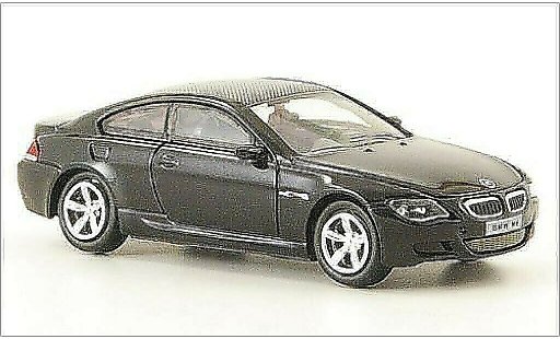 Bmw M6 Coupe 1/87 Ricko E63 noire 2006 miniature