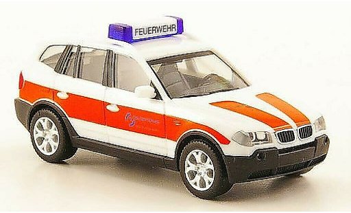 Bmw X3 E83 1/87 Herpa ELW Werkspompiers Salzgitter AG miniature