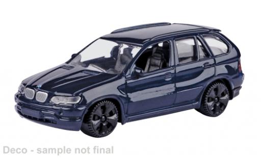 Bmw X5 1/43 Motormax bleue 1:43 miniature