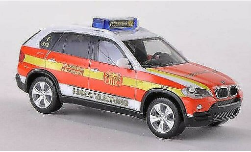 Bmw X5 E70 1/87 Herpa Einsatzleitwagen FW Paderborn miniature