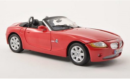 Bmw Z4 roadster 1/18 Motormax E85 rouge 2008 miniature