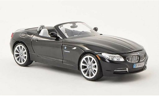 Bmw Z4 roadster 1/24 Motormax E89 noire 2010 miniature
