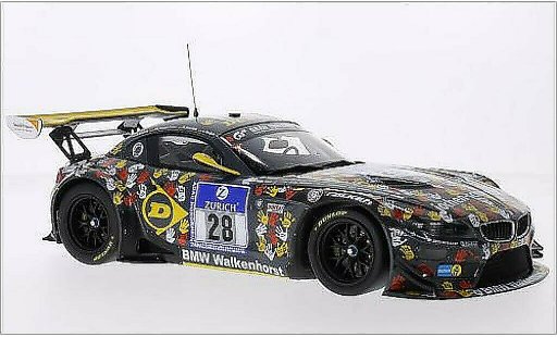 Bmw Z4 GT3 1/18 Minichamps E89 No.28 Team Walkenhorst Dunlop 24h Nurburgring 2014 /D.Rostek miniature