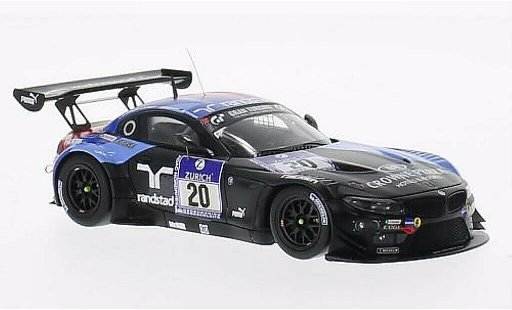 Bmw Z4 GT3 1/43 Minichamps E89 No.20 Team Schubert 24h Nurburgring 2013 /Hurtgen miniature