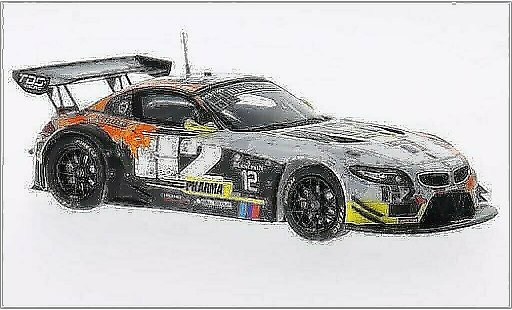 Bmw Z4 course 1/43 Spark E89 No.12 TDS Racing 24h Spa 2014 /P.Thiriet miniature