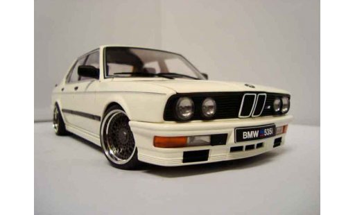 Bmw 535 tuning 1/18 Autoart M i 1985 jantes bbs miniature