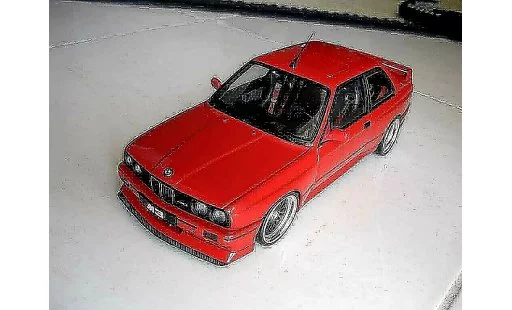 Bmw M3 coupe 1/18 Autoart E30 swap moteur v10 miniature