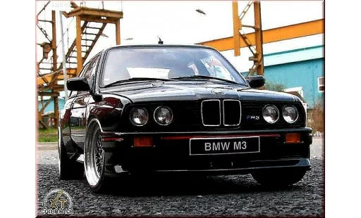 Bmw M3 Sport Evolution 1/18 Autoart E30 noire jantes bbs rs 17 pouces miniature