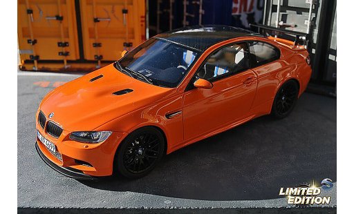 Bmw M3 gts 1/18 GT Spirit E92 orange miniature