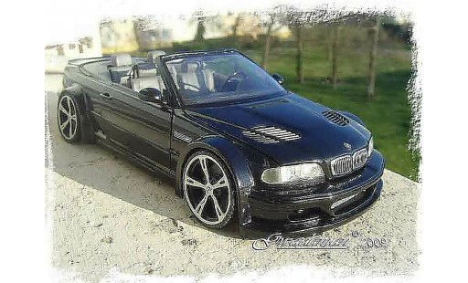 Bmw M3 Cabriolet 1/18 Minichamps GTR E46 ac schnitzer miniature