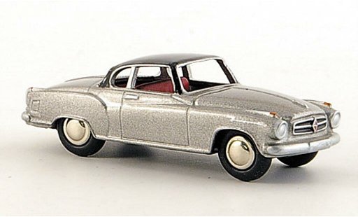 Borgward Isabella coupe 1/87 Bub grise/noire miniature