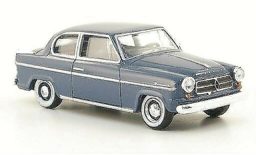 Borgward Isabella berline 1/87 Herpa bleu-grise 1954 miniature