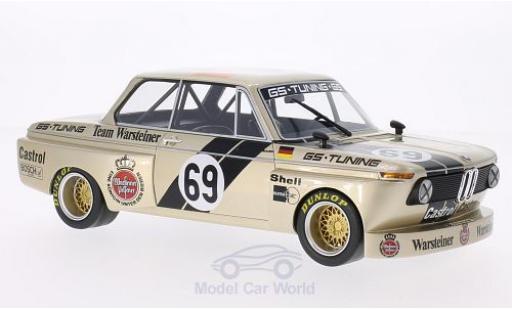 Miniature Bmw 2002 1/18 BoS Models Gr.2 No.69 GS Tuning Warsteiner DRM 1975 J.Obermoser Bmw 2002 1/18 BoS Models Gr.2 No.69 GS Tuning Warsteiner DRM 1975 J.Obermoser miniature