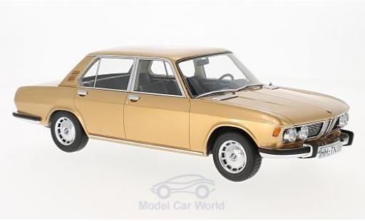 Bmw 2500 1/18 BoS Models (E3) gold 1968 miniature