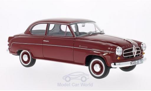 Borgward Isabella 1/18 BoS Models Limousine rouge 1955 miniature